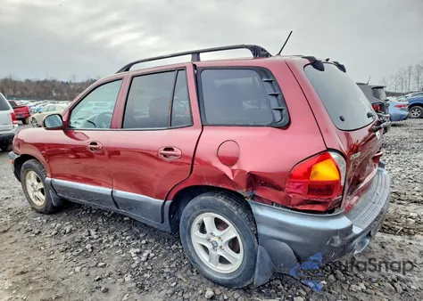 2004 Hyundai Santa Fe Gls из США, поврежденный, VIN KM8SC73D64U848725